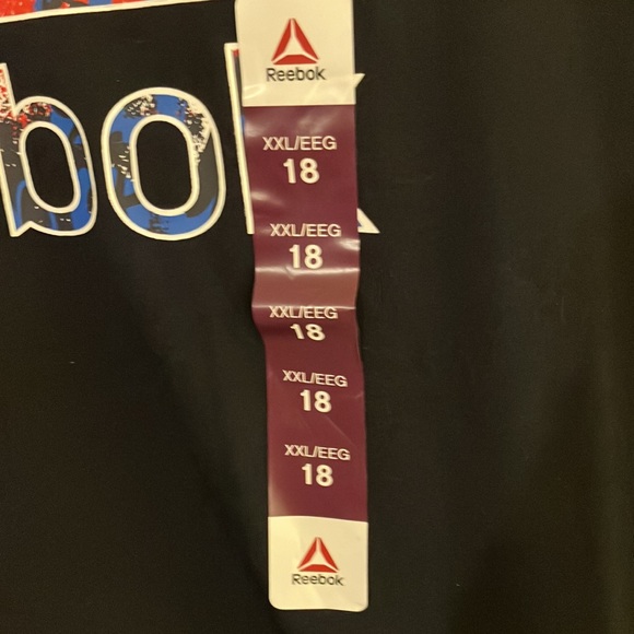 #57 - 2 Reebok Boys Tank Tops - Size XXL 18 - NWT - Picture 5 of 8